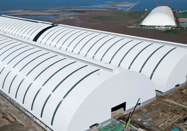 儲煤棚網架案例